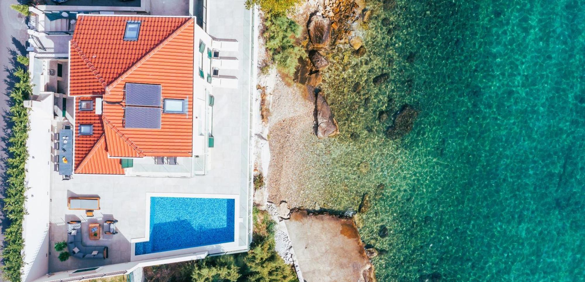 Epetium Beach Villa Split Eksteriør bilde