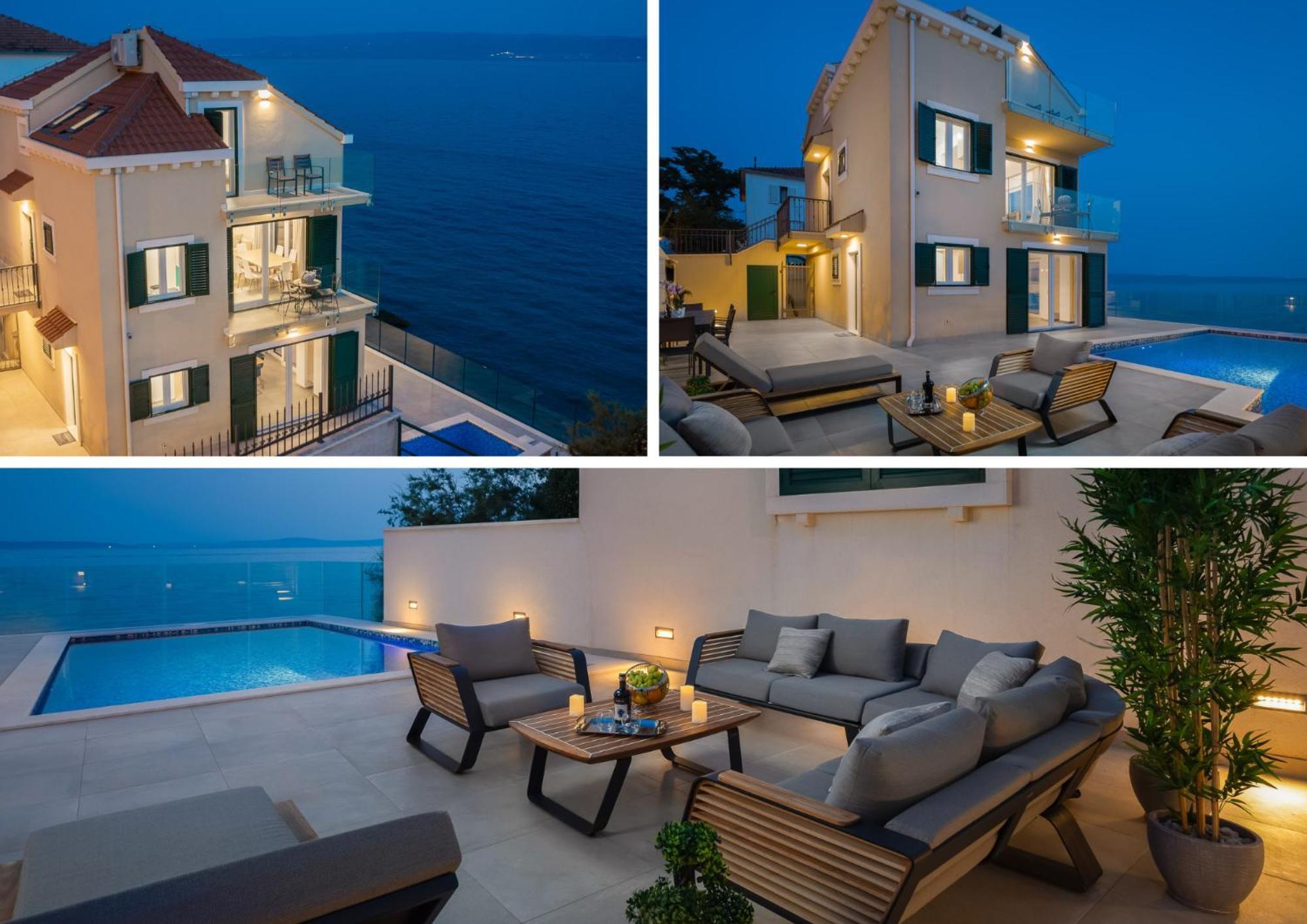 Epetium Beach Villa Split Eksteriør bilde