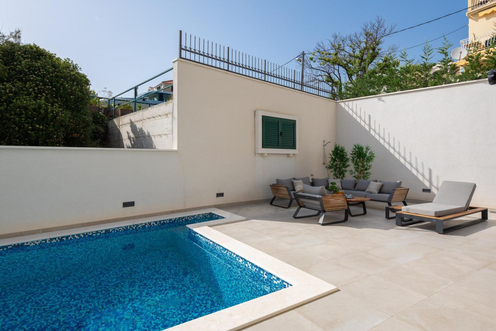 Epetium Beach Villa Split Eksteriør bilde