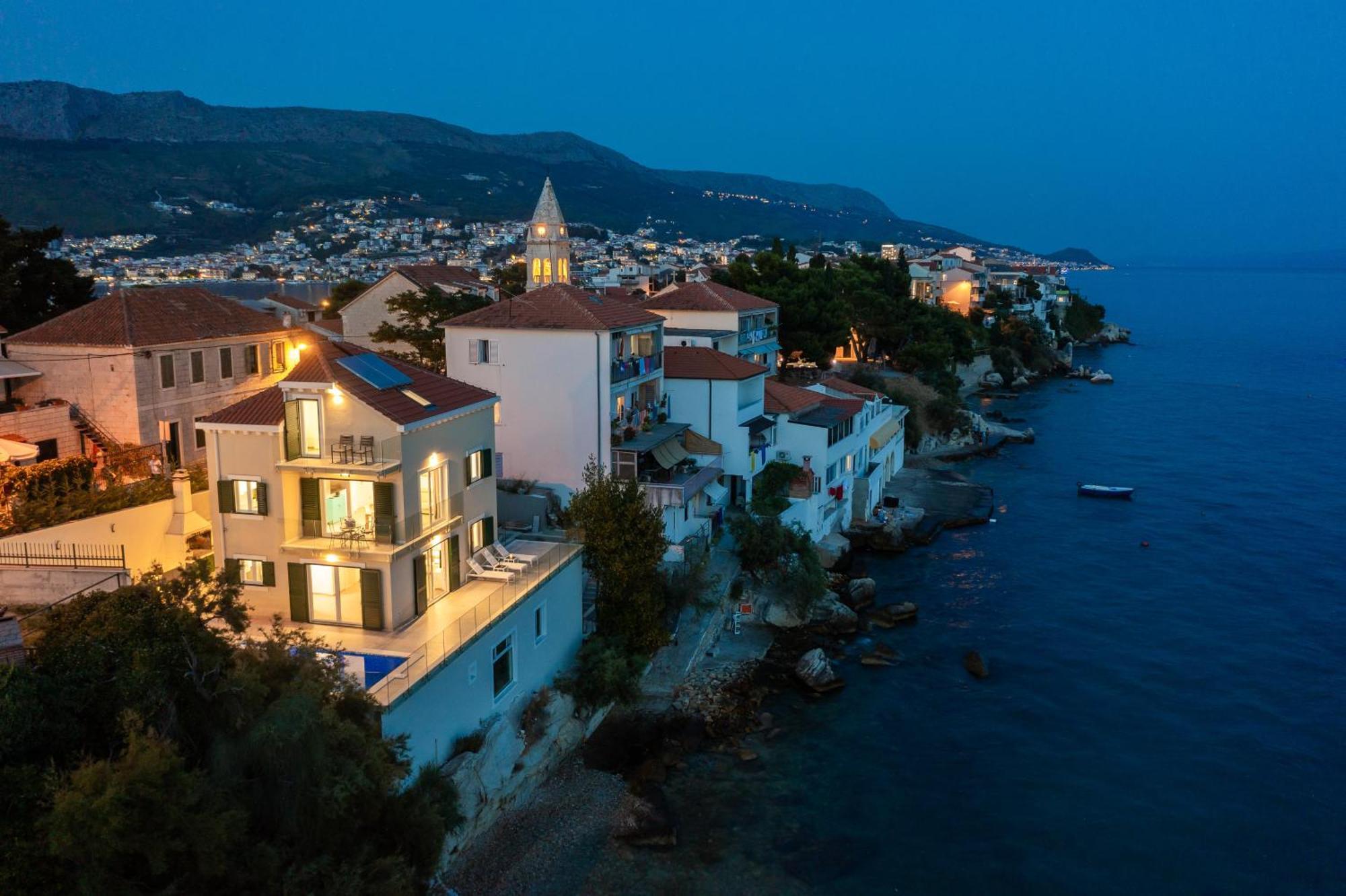 Epetium Beach Villa Split Eksteriør bilde