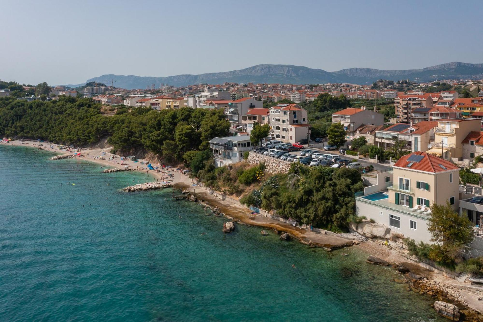 Epetium Beach Villa Split Eksteriør bilde