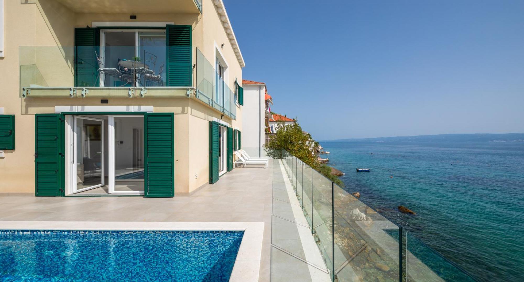 Epetium Beach Villa Split Eksteriør bilde