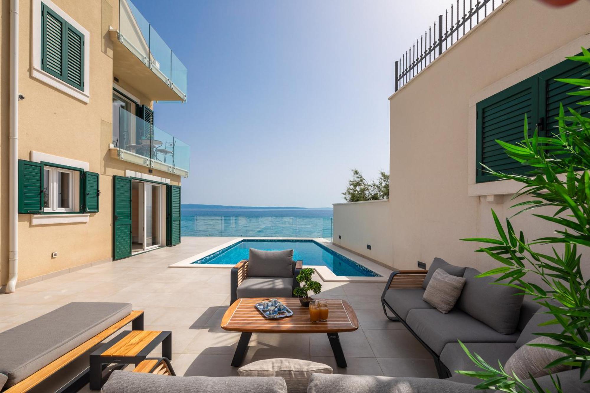 Epetium Beach Villa Split Eksteriør bilde