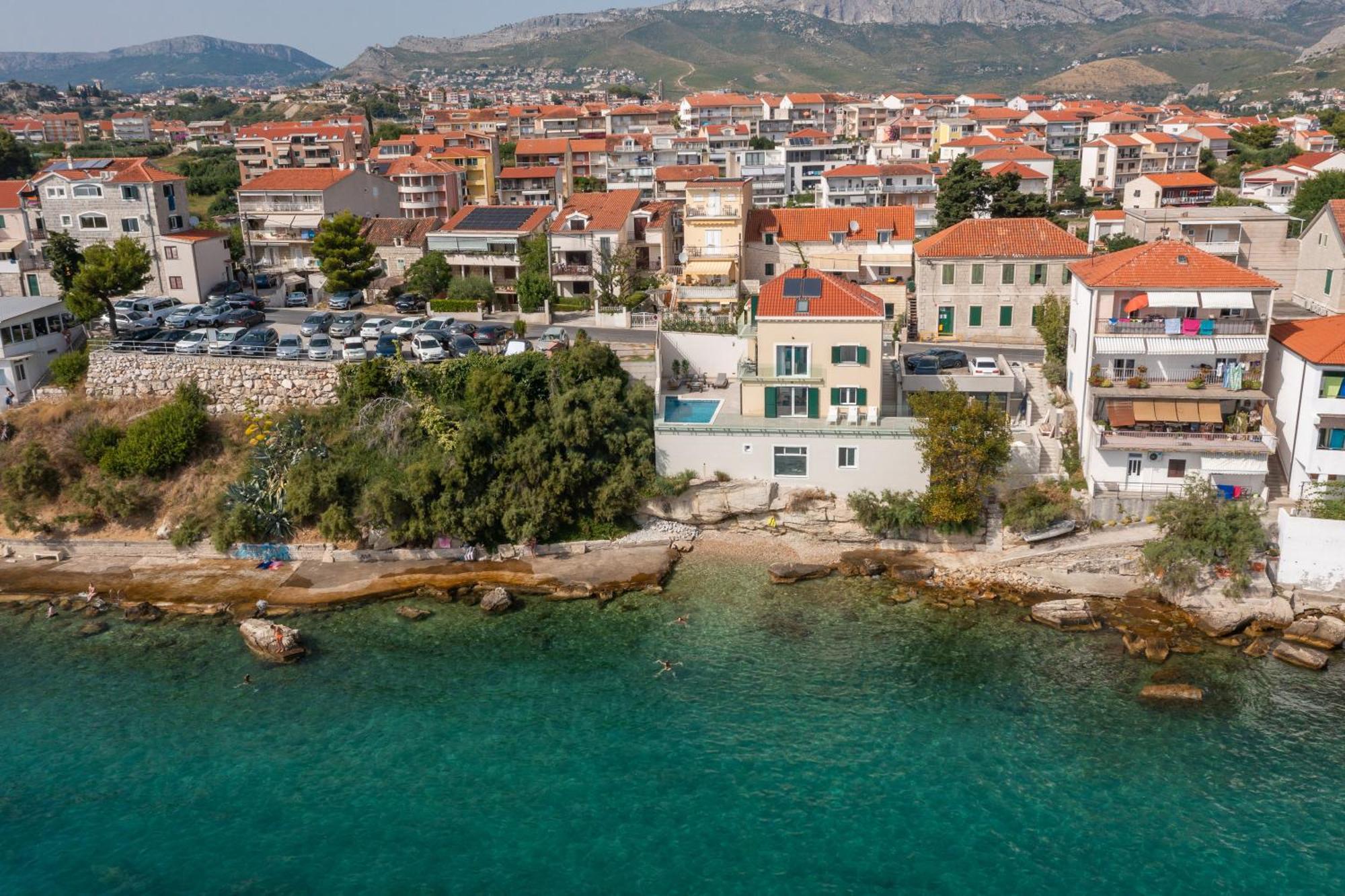 Epetium Beach Villa Split Eksteriør bilde