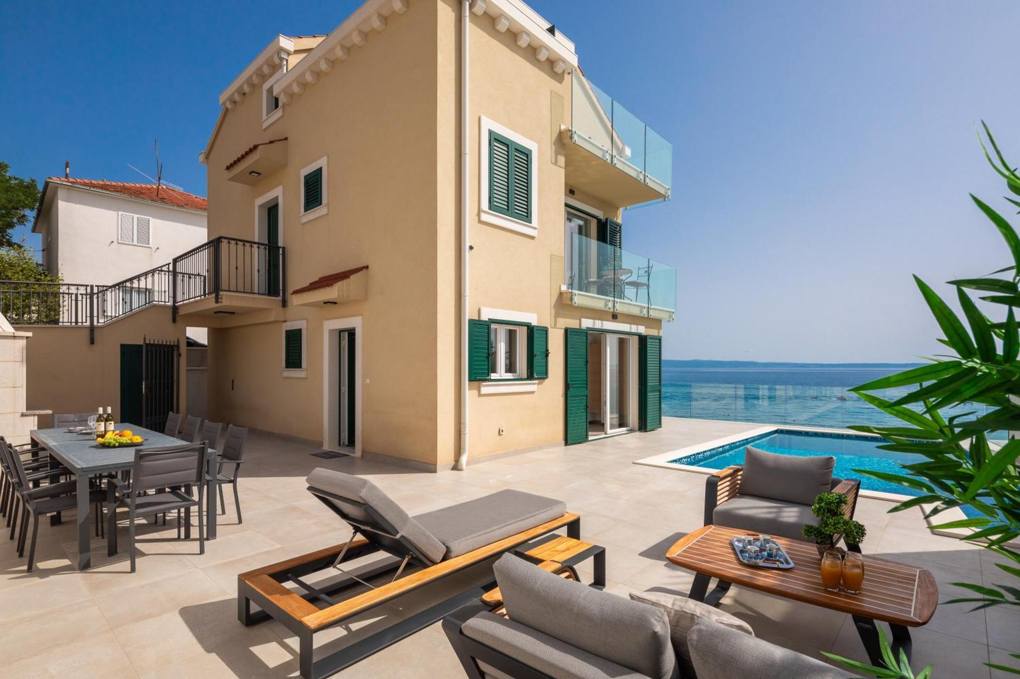 Epetium Beach Villa Split Eksteriør bilde